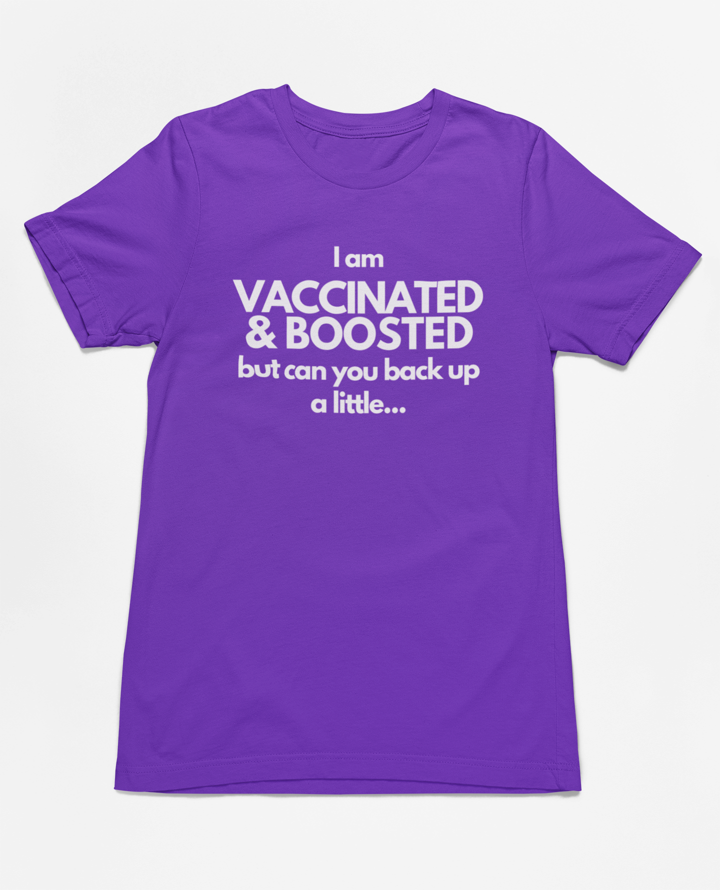 Covid T-Shirt Vaccinated & Boosted