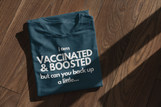 Covid T-Shirt Vaccinated & Boosted