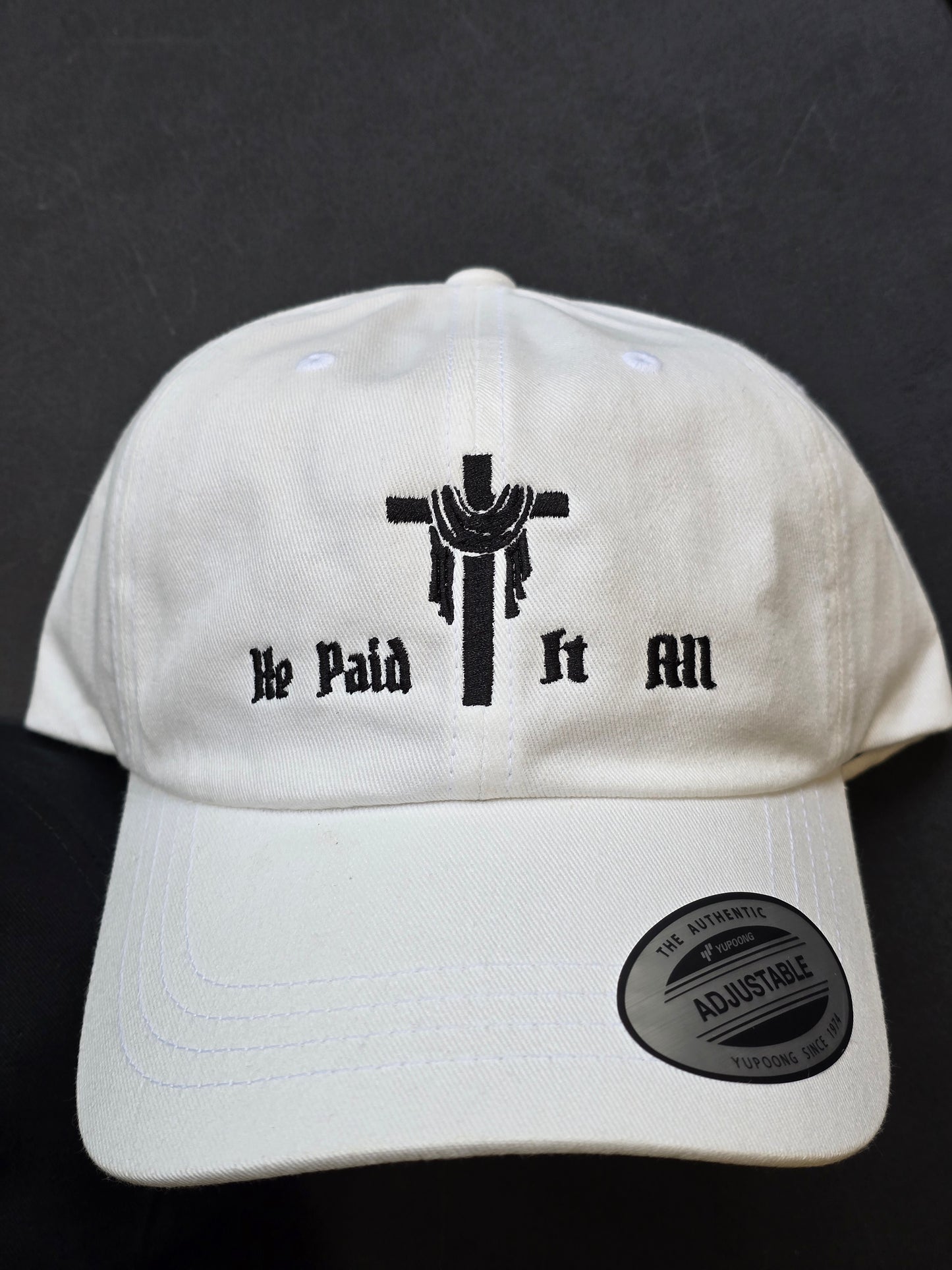 "He Paid It All" Hat